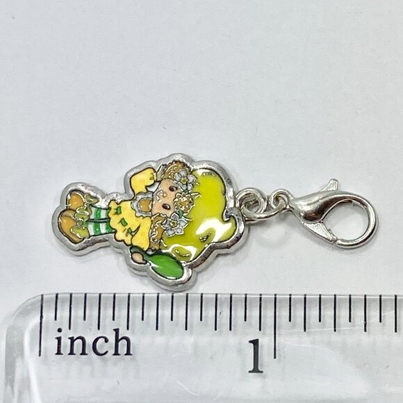 Vintage Strawberry Shortcake Lemon Meringue Clip On Charm Zipper Pull Bag - Picture 8 of 8